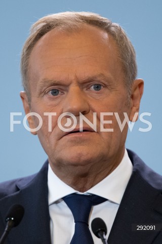  22.08.2024 WARSZAWA<br />
SPOTKANIE PREMIERA DONALDA TUSKA Z PREMIEREM REPUBLIKI INDII NARENDRA MODIM<br />
PRIME MINISTER NARENDRA MODI ARRIVES IN POLAND FOR FIRST VISIT BY INDIAN PRIME MINISTER IN 45 YEARS<br />
N/Z PREMIER DONALD TUSK<br />
FOT. MARCIN BANASZKIEWICZ/FOTONEWS  