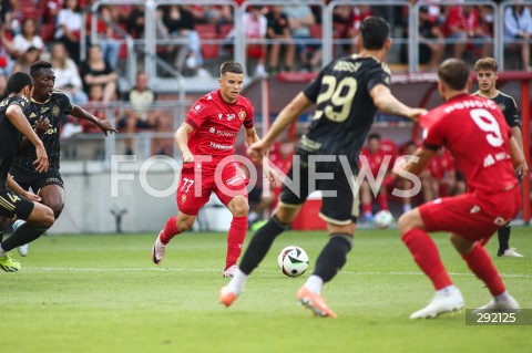  23.08.2024 LODZ <br />
PILKA NOZNA - PKO BP EKSTRAKLASA<br />
WIDZEW LODZ - RADOMIAK RADOM<br />
N/Z JAKUB SYPEK<br />
 