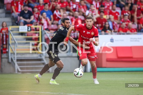  23.08.2024 LODZ <br />
PILKA NOZNA - PKO BP EKSTRAKLASA<br />
WIDZEW LODZ - RADOMIAK RADOM<br />
N/Z IMAD RONDIC<br />
 