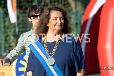  01.09.2024 WARSZAWA<br />
CEREMONIA WRECZENIA ORDERU USMIECHU ROBERTOWI LEWANDOWSKIEMU<br />
N/Z ANNA DYMNA<br />
FOT. MARCIN BANASZKIEWICZ/FOTONEWS  