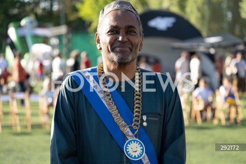  01.09.2024 WARSZAWA<br />
CEREMONIA WRECZENIA ORDERU USMIECHU ROBERTOWI LEWANDOWSKIEMU<br />
N/Z ADIL ABDEL AATI<br />
FOT. MARCIN BANASZKIEWICZ/FOTONEWS  