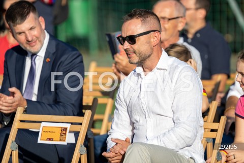  01.09.2024 WARSZAWA<br />
CEREMONIA WRECZENIA ORDERU USMIECHU ROBERTOWI LEWANDOWSKIEMU<br />
N/Z IGOR KLAJA<br />
FOT. MARCIN BANASZKIEWICZ/FOTONEWS  