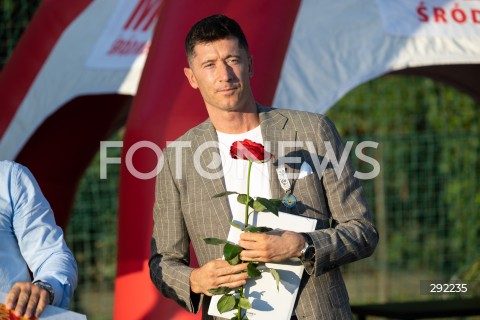  01.09.2024 WARSZAWA<br />
CEREMONIA WRECZENIA ORDERU USMIECHU ROBERTOWI LEWANDOWSKIEMU<br />
N/Z ROBERT LEWANDOWSKI<br />
FOT. MARCIN BANASZKIEWICZ/FOTONEWS  