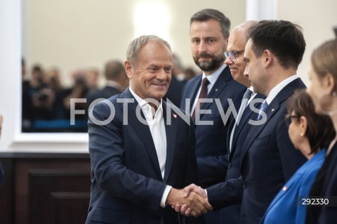  10.09.2024 WARSZAWA<br />
POSIEDZENIE RADY MINISTROW<br />
N/Z DONALD TUSK ANDRZEJ DOMANSKI<br />
 