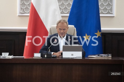  10.09.2024 WARSZAWA<br />
POSIEDZENIE RADY MINISTROW<br />
N/Z DONALD TUSK<br />
 