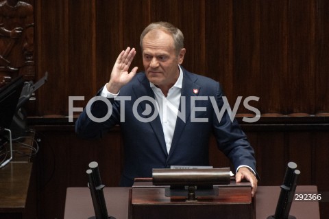  25.09.2024 WARSZAWA<br />
POSIEDZENIE SEJMU<br />
N/Z PREMIER DONALD TUSK<br />
 