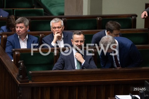  27.09.2024 WARSZAWA<br />
POSIEDZENIE SEJMU RP<br />
N/Z JAN GRABIEC TOMASZ SIEMONIAK WLADYSLAW KOSINIAK KAMYSZ<br />
FOT. MARCIN BANASZKIEWICZ/FOTONEWS  