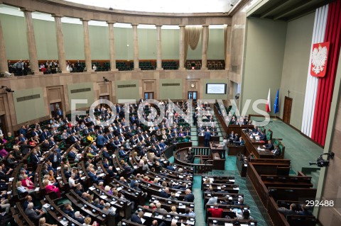  27.09.2024 WARSZAWA<br />
POSIEDZENIE SEJMU RP<br />
N/Z SEJM SALA PLENARNA POSLOWIE <br />
FOT. MARCIN BANASZKIEWICZ/FOTONEWS  