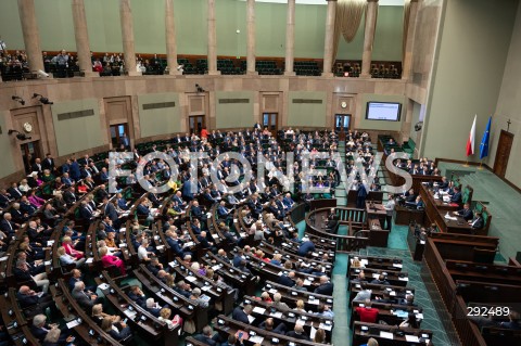  27.09.2024 WARSZAWA<br />
POSIEDZENIE SEJMU RP<br />
N/Z SEJM SALA PLENARNA POSLOWIE <br />
FOT. MARCIN BANASZKIEWICZ/FOTONEWS  