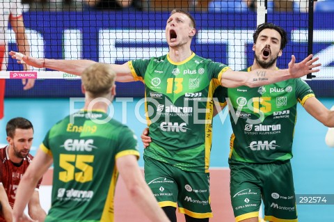  28.09.2024 RZESZOW <br />
SIATKOWKA MEZCZYZN <br />
PLUSLIGA SEZON 2024/2025 <br />
PLUS LIGA POLISH MEN VOLLEYBALL LEAGUE <br />
MECZ ASSECO RESOVIA - ALURON CMC WARTA ZAWIERCIE <br />
N/Z JURIJ GLADYR MIGUEL TAVARES RODRIGUES RADOSC EMOCJE <br />
 