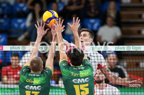  28.09.2024 RZESZOW <br />
SIATKOWKA MEZCZYZN <br />
PLUSLIGA SEZON 2024/2025 <br />
PLUS LIGA POLISH MEN VOLLEYBALL LEAGUE <br />
MECZ ASSECO RESOVIA - ALURON CMC WARTA ZAWIERCIE <br />
N/Z KLEMEN CEBULJ <br />
 