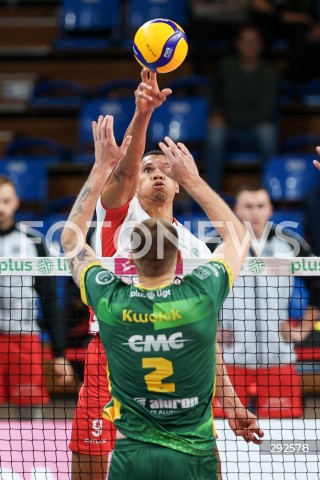  28.09.2024 RZESZOW <br />
SIATKOWKA MEZCZYZN <br />
PLUSLIGA SEZON 2024/2025 <br />
PLUS LIGA POLISH MEN VOLLEYBALL LEAGUE <br />
MECZ ASSECO RESOVIA - ALURON CMC WARTA ZAWIERCIE <br />
N/Z STEPHEN BOYER <br />
 