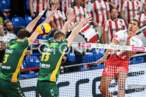  28.09.2024 RZESZOW <br />
SIATKOWKA MEZCZYZN <br />
PLUSLIGA SEZON 2024/2025 <br />
PLUS LIGA POLISH MEN VOLLEYBALL LEAGUE <br />
MECZ ASSECO RESOVIA - ALURON CMC WARTA ZAWIERCIE <br />
N/Z STEPHEN BOYER <br />
 