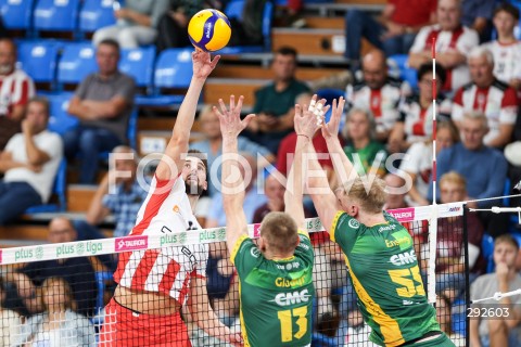  28.09.2024 RZESZOW <br />
SIATKOWKA MEZCZYZN <br />
PLUSLIGA SEZON 2024/2025 <br />
PLUS LIGA POLISH MEN VOLLEYBALL LEAGUE <br />
MECZ ASSECO RESOVIA - ALURON CMC WARTA ZAWIERCIE <br />
N/Z BARTOSZ BEDNORZ <br />
 