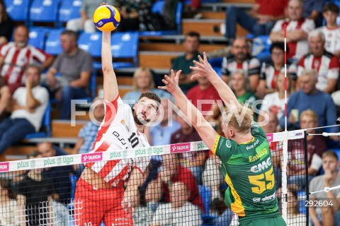  28.09.2024 RZESZOW <br />
SIATKOWKA MEZCZYZN <br />
PLUSLIGA SEZON 2024/2025 <br />
PLUS LIGA POLISH MEN VOLLEYBALL LEAGUE <br />
MECZ ASSECO RESOVIA - ALURON CMC WARTA ZAWIERCIE <br />
N/Z BARTOSZ BEDNORZ <br />
 