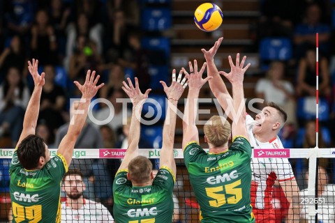  28.09.2024 RZESZOW <br />
SIATKOWKA MEZCZYZN <br />
PLUSLIGA SEZON 2024/2025 <br />
PLUS LIGA POLISH MEN VOLLEYBALL LEAGUE <br />
MECZ ASSECO RESOVIA - ALURON CMC WARTA ZAWIERCIE <br />
N/Z LUKAS VASINA <br />
 