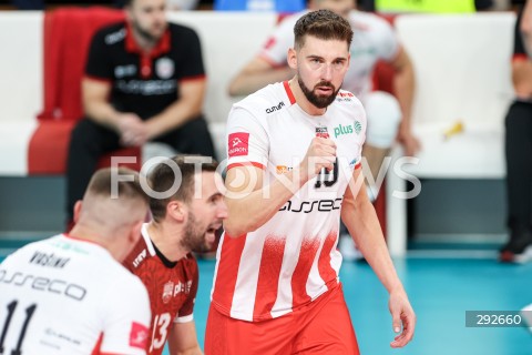  28.09.2024 RZESZOW <br />
SIATKOWKA MEZCZYZN <br />
PLUSLIGA SEZON 2024/2025 <br />
PLUS LIGA POLISH MEN VOLLEYBALL LEAGUE <br />
MECZ ASSECO RESOVIA - ALURON CMC WARTA ZAWIERCIE <br />
N/Z BARTOSZ BEDNORZ RADOSC EMOCJE <br />
 