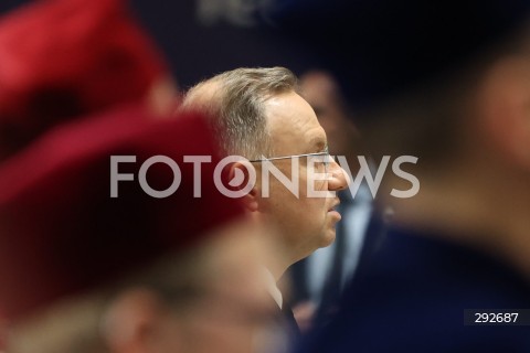  02.10.2024 WARSZAWA<br />
INAUGURACJA ROKU AKADEMICKIEGO NA WOJSKOWEJ AKADEMII TECHNICZNEJ Z UDZIALEM PREZYDENTA RP<br />
N/Z ANDRZEJ DUDA<br />
FOT. ANTONI BYSZEWSKI/FOTONEWS 