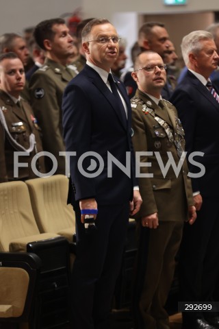  02.10.2024 WARSZAWA<br />
INAUGURACJA ROKU AKADEMICKIEGO NA WOJSKOWEJ AKADEMII TECHNICZNEJ Z UDZIALEM PREZYDENTA RP<br />
N/Z ANDRZEJ DUDA PRZEMYSLAW WACHULAK<br />
FOT. ANTONI BYSZEWSKI/FOTONEWS 