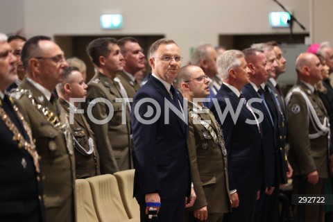  02.10.2024 WARSZAWA<br />
INAUGURACJA ROKU AKADEMICKIEGO NA WOJSKOWEJ AKADEMII TECHNICZNEJ Z UDZIALEM PREZYDENTA RP<br />
N/Z ANDRZEJ DUDA<br />
FOT. ANTONI BYSZEWSKI/FOTONEWS 