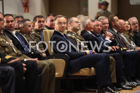  02.10.2024 WARSZAWA<br />
INAUGURACJA ROKU AKADEMICKIEGO NA WOJSKOWEJ AKADEMII TECHNICZNEJ Z UDZIALEM PREZYDENTA RP<br />
N/Z ANDRZEJ DUDA<br />
FOT. ANTONI BYSZEWSKI/FOTONEWS 