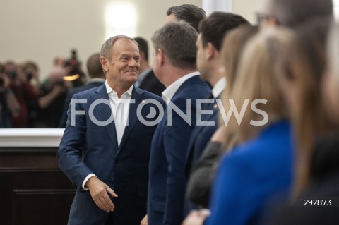  14.10.2024 WARSZAWA<br />
POSIEDZENIE RADY MINISTROW<br />
N/Z PREMIER DONALD TUSK<br />
 