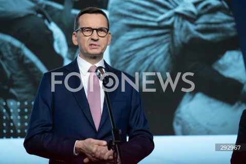  22.10.2024 WARSZAWA<br />
KONFERENCJA PRASOWA POLITYKOW PIS<br />
STOP NIELEGALNEJ MIGRACJI<br />
N/Z MATEUSZ MORAWIECKI<br />
FOT. MARCIN BANASZKIEWICZ/FOTONEWS  