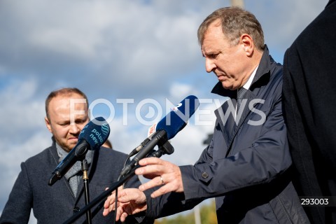  23.10.2024 GDANSK<br />
KONFERENCJA PIS W SPRAWIE ZMIANY NAZWY ULICY PREZYDENTA LECHA KACZYNSKIEGO W GDANSKU<br />
N/Z JACEK KURSKI<br />
 