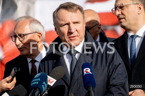  23.10.2024 GDANSK<br />
KONFERENCJA PIS W SPRAWIE ZMIANY NAZWY ULICY PREZYDENTA LECHA KACZYNSKIEGO W GDANSKU<br />
N/Z JACEK KURSKI<br />
 