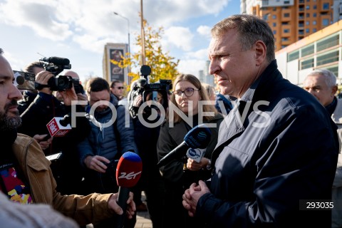  23.10.2024 GDANSK<br />
KONFERENCJA PIS W SPRAWIE ZMIANY NAZWY ULICY PREZYDENTA LECHA KACZYNSKIEGO W GDANSKU<br />
N/Z JACEK KURSKI<br />
 