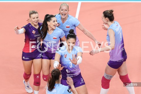  06.11.2024 RZESZOW <br />
SIATKOWKA <br />
SIATKOWKA LIGA MISTRZYN <br />
CEV CHAMPIONS LEAGUE VOLLEY 2025 WOMEN <br />
MECZ DEVELOPRES RZESZOW - MARITZA PLOVDIV <br />
N/Z ALEKSANDRA SZCZYGLOWSKA KARINA CHMIELEWSKA MARRIT JASPER BRUNA HONORIO MARQUEZ WERONIKA CENTKA RADOSC EMOCJE<br />
 