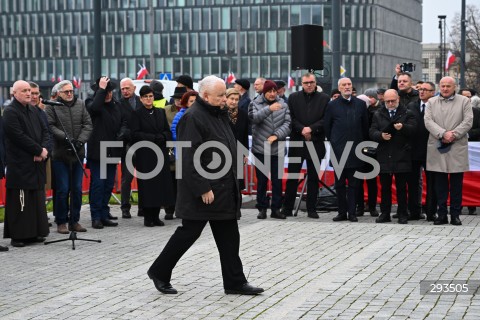  10.11..2024 WARSZAWA<br />
OBCHODY MIESIECZNCY SMOLENSKIEJ<br />
N/Z JAROSLAW KACZYNSKI<br />
FOT. MARCIN BANASZKIEWICZ/FOTONEWS  