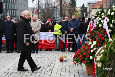  10.11..2024 WARSZAWA<br />
OBCHODY MIESIECZNCY SMOLENSKIEJ<br />
N/Z JAROSLAW KACZYNSKI<br />
FOT. MARCIN BANASZKIEWICZ/FOTONEWS  