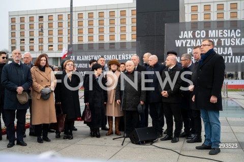  10.11..2024 WARSZAWA<br />
OBCHODY MIESIECZNCY SMOLENSKIEJ<br />
N/Z JAROSLAW KACZYNSKI JOANNA BOROWIAK ANNA ZALEWSKA ANTONI MACIEREWICZ<br />
FOT. MARCIN BANASZKIEWICZ/FOTONEWS  