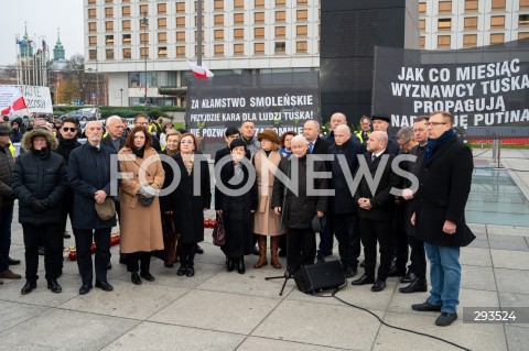  10.11..2024 WARSZAWA<br />
OBCHODY MIESIECZNCY SMOLENSKIEJ<br />
N/Z JAROSLAW KACZYNSKI JOANNA BOROWIAK ANNA ZALEWSKA ANTONI MACIEREWICZ<br />
FOT. MARCIN BANASZKIEWICZ/FOTONEWS  