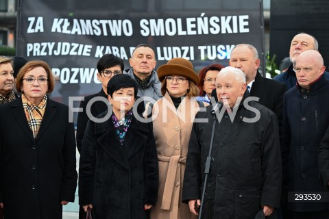 Obchody miesięcznicy smoleńskiej w Warszawie