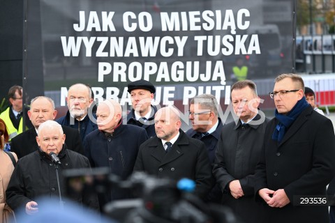  10.11..2024 WARSZAWA<br />
OBCHODY MIESIECZNCY SMOLENSKIEJ<br />
N/Z JAROSLAW KACZYNSKI<br />
FOT. MARCIN BANASZKIEWICZ/FOTONEWS  