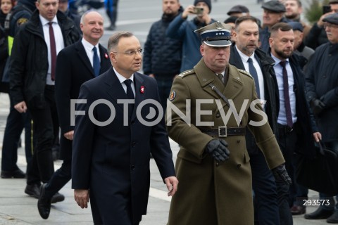  11.11..2024 WARSZAWA<br />
OBCHODY NARODOWEGO SWIETA NIEPODLEGLOSCI<br />
N/Z PREZYDENT ANDRZEJ DUDA<br />
FOT. MARCIN BANASZKIEWICZ/FOTONEWS  