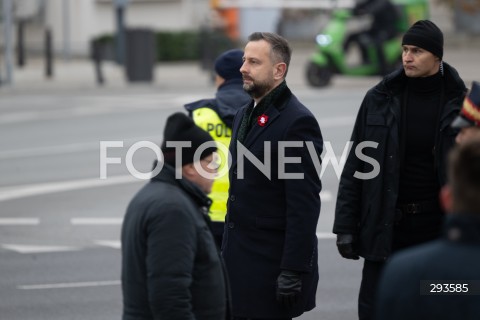  11.11..2024 WARSZAWA<br />
OBCHODY NARODOWEGO SWIETA NIEPODLEGLOSCI<br />
N/Z WLADYSLAW KOSINIAK KAMYSZ<br />
FOT. MARCIN BANASZKIEWICZ/FOTONEWS  