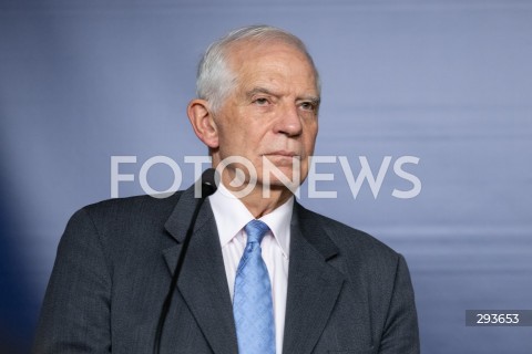  12.11.2024 WARSZAWA<br />
KONFERENCJA PRASOWA MINISTRA RADOSLAWA SIKORSKIEGO Z WYSOKIM PRZEDSTAWICIELEM UE JOSEPEM BORRELLEM<br />
N/Z JOSEP BORRELL<br />
FOT. MARCIN BANASZKIEWICZ/FOTONEWS  