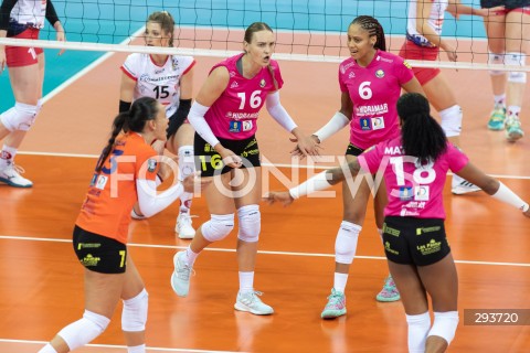  13.11.2024 LODZ <br />
SIATKOWKA KOBIET<br />
CEV WOMENS CHAMPIONS LEAGUE<br />
LKS COMMERCECON LODZ - HIDRAMAR GRAN CANARIA<br />
N/Z LUCRECIA CASTELLANO ANIJA JURDZA<br />
 