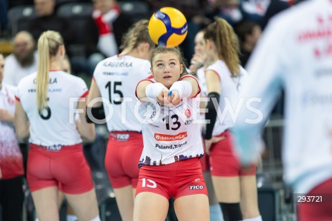  13.11.2024 LODZ <br />
SIATKOWKA KOBIET<br />
CEV WOMENS CHAMPIONS LEAGUE<br />
LKS COMMERCECON LODZ - HIDRAMAR GRAN CANARIA<br />
N/Z ANGELIKA GAJER<br />
 