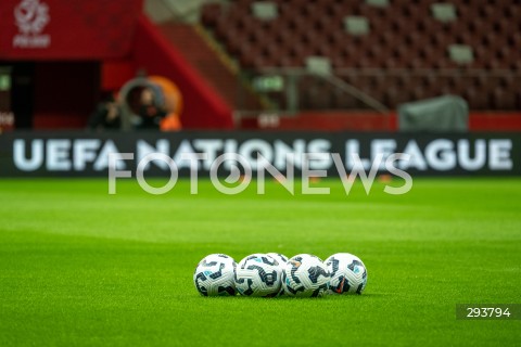  17.11.2024 WARSZAWA<br />
KONFERENCJA I TRENING REPREZENTACJI POLSKI PILKARZY<br />
N/Z PILKA NOZNA UEFA<br />
FOT. MARCIN BANASZKIEWICZ/FOTONEWS  