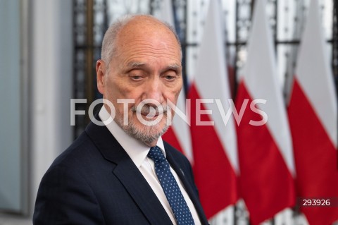  21.11.2024 WARSZAWA<br />
KONFERENCJA PRASOWA ANTONIEGO MACIEREWICZA<br />
N/Z ANTONI MACIEREWICZ<br />
FOT. MARCIN BANASZKIEWICZ/FOTONEWS  