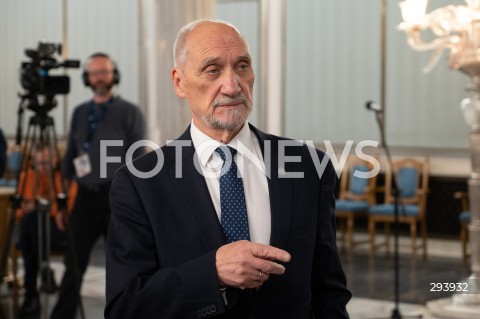  21.11.2024 WARSZAWA<br />
KONFERENCJA PRASOWA ANTONIEGO MACIEREWICZA<br />
N/Z ANTONI MACIEREWICZ<br />
FOT. MARCIN BANASZKIEWICZ/FOTONEWS  