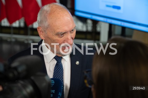  21.11.2024 WARSZAWA<br />
KONFERENCJA PRASOWA ANTONIEGO MACIEREWICZA<br />
N/Z ANTONI MACIEREWICZ<br />
FOT. MARCIN BANASZKIEWICZ/FOTONEWS  