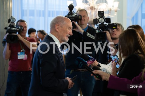  21.11.2024 WARSZAWA<br />
KONFERENCJA PRASOWA ANTONIEGO MACIEREWICZA<br />
N/Z ANTONI MACIEREWICZ<br />
FOT. MARCIN BANASZKIEWICZ/FOTONEWS  