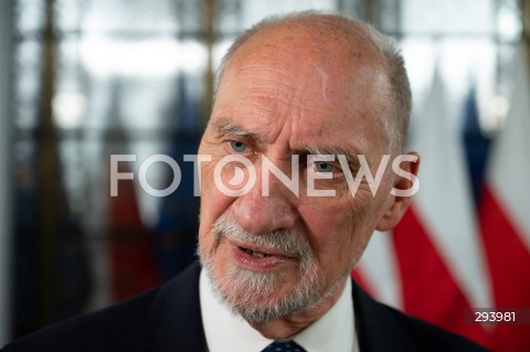  21.11.2024 WARSZAWA<br />
KONFERENCJA PRASOWA ANTONIEGO MACIEREWICZA<br />
N/Z ANTONI MACIEREWICZ<br />
FOT. MARCIN BANASZKIEWICZ/FOTONEWS  