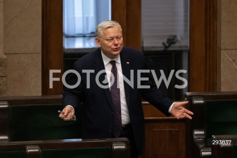  21.11.2024 WARSZAWA<br />
POSIEDZENIE SEJMU RP<br />
N/Z MAREK SUSKI<br />
FOT. MARCIN BANASZKIEWICZ/FOTONEWS  