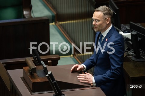  21.11.2024 WARSZAWA<br />
POSIEDZENIE SEJMU RP<br />
N/Z ZBIGNIEW BOGUCKI<br />
FOT. MARCIN BANASZKIEWICZ/FOTONEWS  